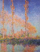 Claude Monet Poplars, Spain oil painting artist